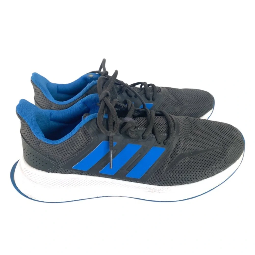 Adidas Runfalcon 1.0 Running Shoes Men’s Size 10 Dark Grey Blue Lightweight